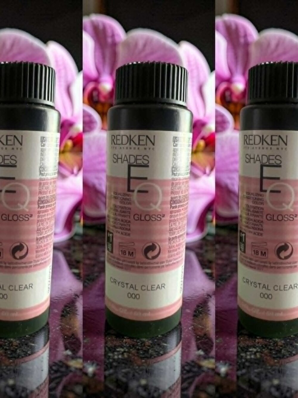 Redken Shades EQ Gloss Clear Crystal Clear 000  2 oz_ 3 units